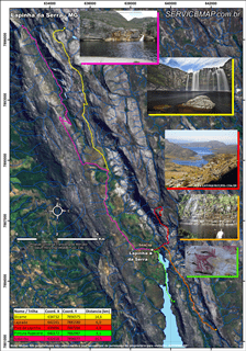 Mapa turístico - Lapinha da Serra